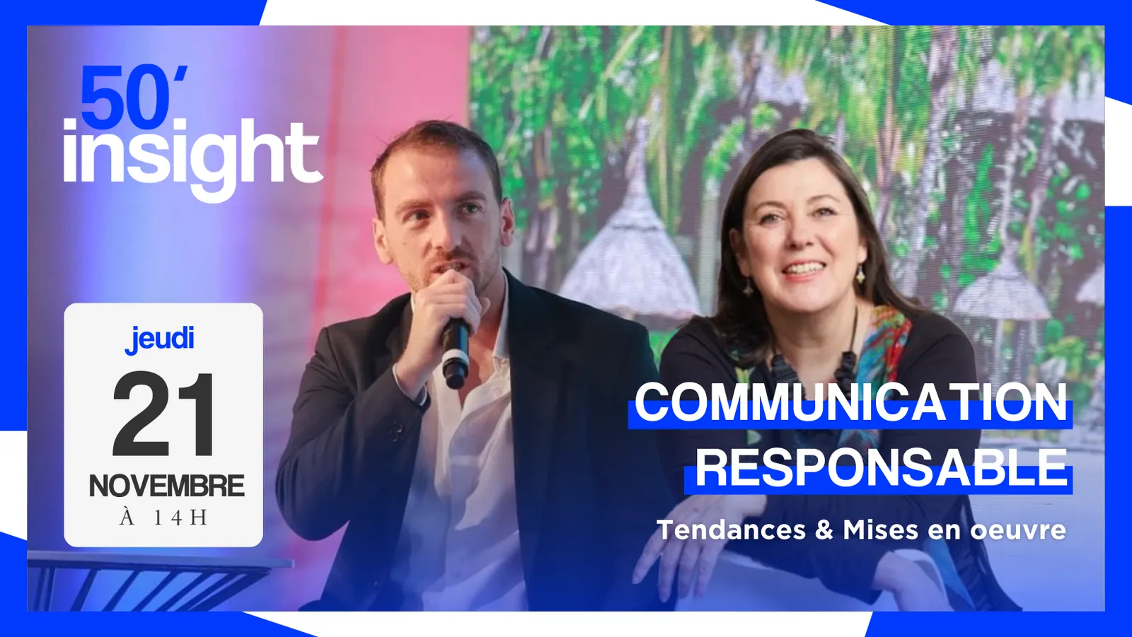 Visuel de l'événement 50 Insight : La communication responsable : tendances & mises en oeuvre