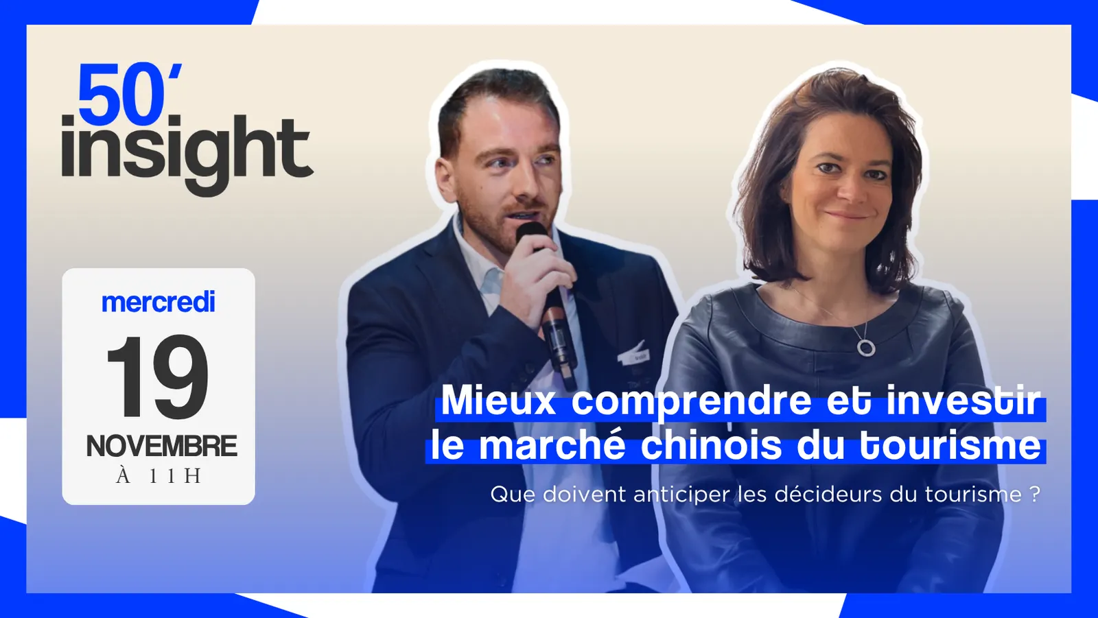 Visuel de l'événement 50 Insight : Attractivité & marketing sur le marché chinois, en partenariat avec l'agence Talents Travel