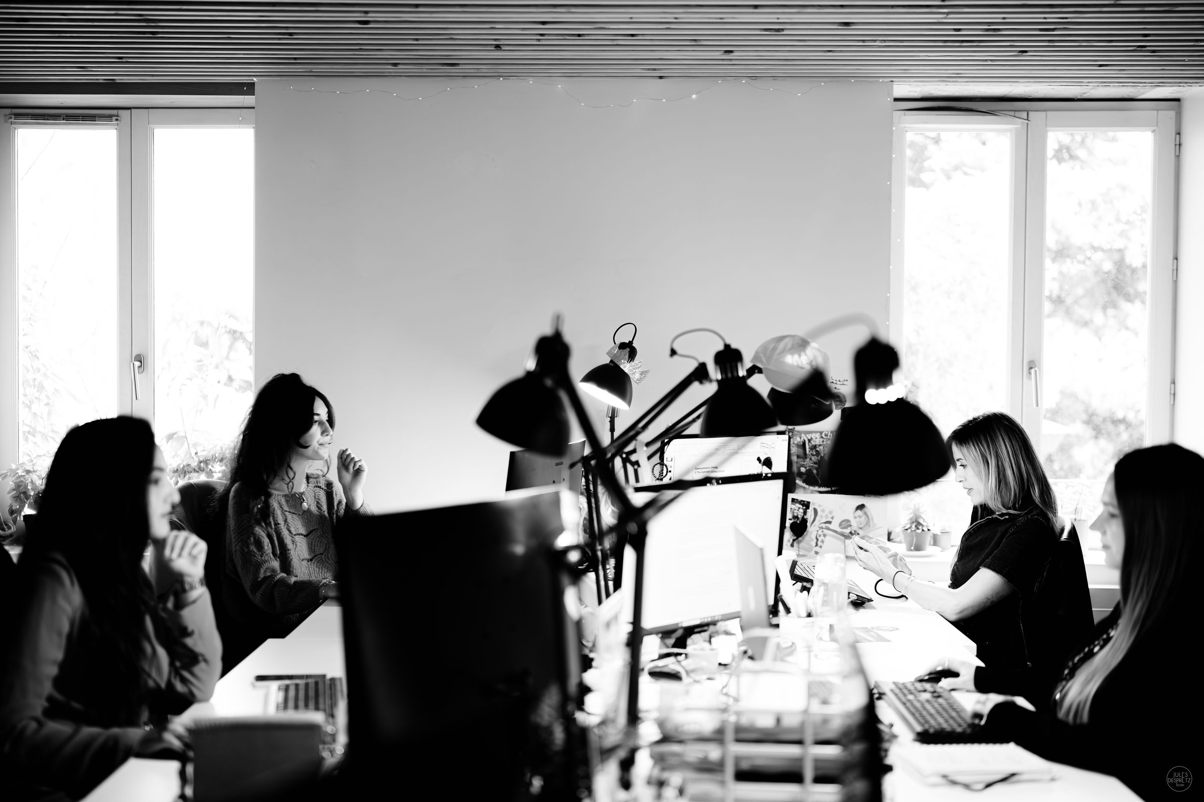 Vue d'ensemble de l'open space de Travel-Insight